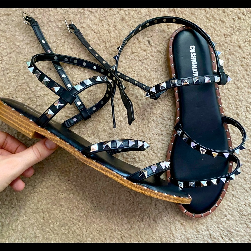 Studded sandals